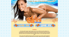 Desktop Screenshot of bikinidream.com