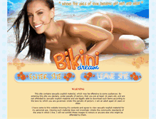 Tablet Screenshot of bikinidream.com